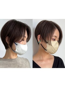 髪型や骨格、髪質を見極めそれぞれに合ったショートスタイルをご提案◎魅力を引き出す似合わせ術★
