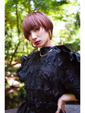 ガレージ バイ グリーン 原宿 表参道(Garage by green) 顔まわりに沿うレイヤー