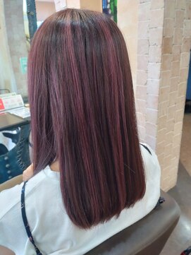 シュモレアズ 北習志野(shumore az) ピンクハイライト＊