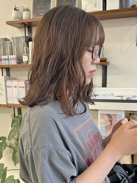 ソソ(soso) 【soso 伊勢田】ナチュラルべージュ×パーマ【横浜/ブリーチ】