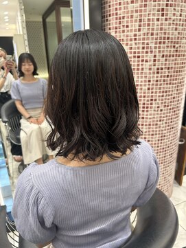 アピッシュ ギンザ(apish ginza) 伸ばしかけボブパーマ/ボブパーマ/韓国ヘア/ロブパーマ