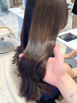 シュヴー 浦安店(CHEVEUX) 5トーン　グレージュ　髪質改善