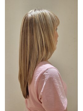 松本平太郎美容室 国立店 顔周りレイヤーロングスタイル/30代40代50代60代