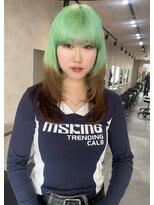 ジルバイシャルム(JILL by charme) サワーグリーン