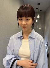 サンデイズド(SUNDAZED) ボブ/ダークレッド/髪質改善/艶髪