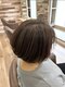 ロム(Lom)の写真/大人女性を素敵に！白髪ぼかしケアカラーでダメージの少ないお洒落な仕上がりをお楽しみください♪