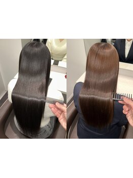 【都内最先端の髪質改善】巻ける縮毛矯正と髪質改善トリートメントで自分史上扱いやすい艶髪に[横浜]