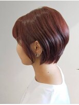 ヘアスタジオミニ(Hair Studio mini)&nbsp;チェリーピンクのショートボブ♪