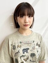 ジュール(JOULE'S)&nbsp;wide bung × 顎下bob