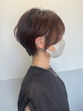 アルトル 池袋(altru) 大人可愛い骨格補正ひし形ショート【ホワイトグレージュ】元重