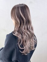 アルバム 銀座(ALBUM GINZA)&nbsp;ロング美髪顔周りレイヤー韓国ヘアおくれ毛_ba547712