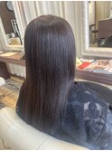 毎月カラーでもOK！エイジングヘアにも対応◎な美髪ストレート