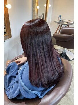 ビハインドザカーテン(BEHIND THE CURTAIN) 【秋カラー】カシスブラウン