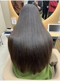 20代透明感UP夏カラー×水素からー美髪グレージュ