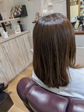 チアー ヘアリラクゼーション(cheer HAIRRELAXATION) 簡単スタイリング