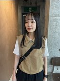 前髪インナーカラー
