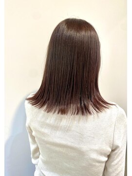 イリー 代官山(ILY) ピンクブラウン/髪質改善/縮毛矯正/ハイライト/SAYURI