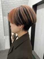 レガーレ(Legare)&nbsp;マッシュショート×アンブレラ×ペールオレンジ