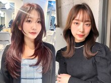 韓国スタイルをはじめ、トレンドスタイルはデザインカラーとの相性も抜群☆