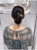【谷】ドレスにも和装にも◎アップスタイル