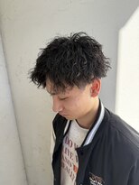 ジュエ ヘアー デザイン(Jue hair design)&nbsp;ナチュラルツイスパ/アップバング/20代30代/知立