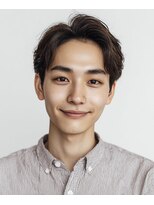 エルイコールアイエム(L=im) アップバング束感メンズショート