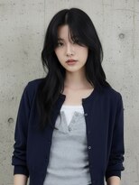 エイチ ウルフカット 大阪梅田(811)&nbsp;レイヤーボブヘアカラーバレイヤージュ50代くるみちゃんヘア