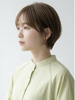 キビト(kibito)&nbsp;オリーブベージュ小顔ショート東新宿御苑曙橋20代30代40代