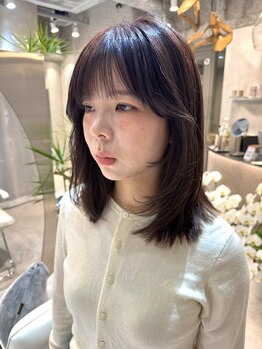 ムクコア(Muk CORE)の写真/【3月上旬OPEN】顔周りのデザインで印象は変わる。骨格に合わせた顔周りカットで小顔見せも実現！