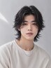 男性におススメ★カット+メンズパーマ+炭酸泉+tr ¥14520 → ¥12500