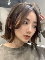 アリエッタ ギンザツー(ARIETTA GINZA2)&nbsp;韓国風ショートボブ/切りっぱなしショート/白髪ぼかしハイライト