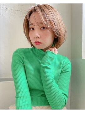 キングスベリー(Hair Relaxation King's Berry) ナチュラルボブスタイル2.26似合わせカット