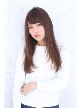 ヘア アンド ビューティー ジーン 日進店(hair&beauty geen) 『geen』さらさらエアリーストレートロング