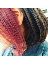 ハロ 蕨(HALO)&nbsp;オータムイヤリングカラー×ボブ★【HALO みさき】