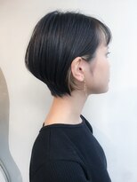 モリオ フロム ロンドン 大宮2号店(morio from London)&nbsp;【なかじま ひびき】黒髪ショートボブ×インナーベージュ