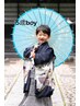 【七五三】★5歳男の子★ 袴着付け＆ヘアセット ￥8800