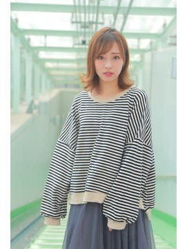 サイン ヘア イノベーション(sign HAIR INNOVATION) 大人可愛い、色気、小顔カットひし形シルエット【錦糸町】
