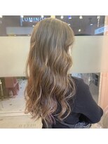 フィッシュ(fish)&nbsp;ハイライトバレイヤージュ×インナーカラー