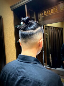 ヒロギンザバーバーショップ 大宮店(HIRO GINZA BARBER SHOP) マンバンフェード　埼玉　大宮 barber