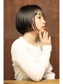 シアンデルカ(CYANDELUCCA) フェイスラインが綺麗に見えるミニボブ。
