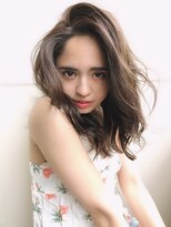 チョビー銀座桜井デジタルパーマイルミナカラーグレージュ