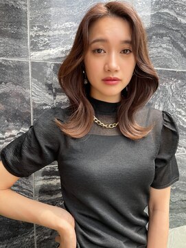 ジーナ 名駅(XENA.) 《Xena/haru》韓国風くびれヘア