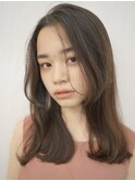《PearL》ニュアンスストレート/ミルクティーアッシュ