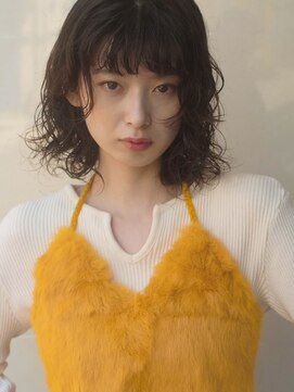 レジュアル(RESSUAL) ミディアムヘア　ボブルフ　魅力倍増カール　ベビーバング