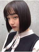 ミニボブ/前下がりボブ/ぱつっとボブ