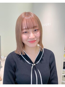 ユーリ(JUURI) ミルクティーベージュ / ミルクティー / ベージュ / ミディアム