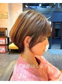 大人ショートボブ{ 湘南/藤沢}
