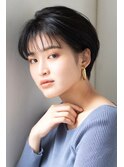 ハンサム丸みショート
