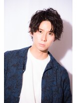 アーツオファ 町田(arts ofa)&nbsp;【arts ofa 町田】センターパートパーマスタイル