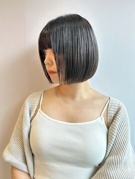 ウィクシーミミ 栄矢場町店(wixy mimi) 【wixy mimi/栄 矢場町/KOU】ミニボブ/ぱっつんボブ